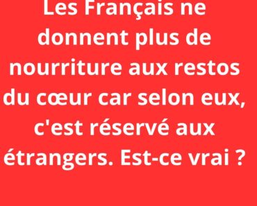 La Controverse des Restos du Cœur : Entre Perception et Réalité des Politiques d’Aide Sociale en France
