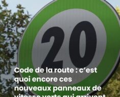 Panneaux de vitesse cerclés de vert : ce que tout conducteur doit savoir avant de reprendre le volant