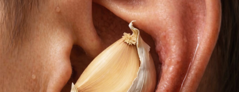 🧄 L’ail dans l’oreille : Astuce naturelle ou danger caché ? Ce que vous devez absolument savoir