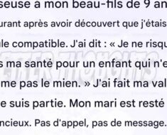 « J’ai refusé de donner ma moelle osseuse à mon beau-fils de 9 ans » : l’histoire bouleversante d’un regret transformé en courage