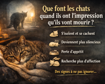 Que font les chats quand ils ont l’impression qu’ils vont mourir ?